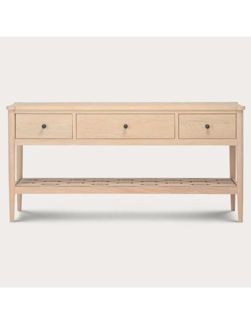 Neptune Frome Console Table - Natural Oak