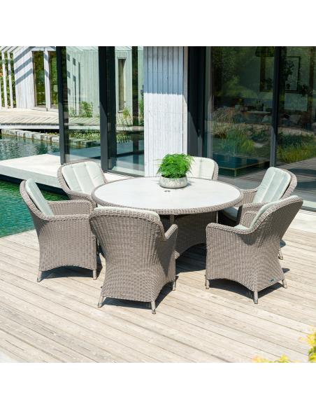 Alexander Rose Hazelmere Armchair Grey