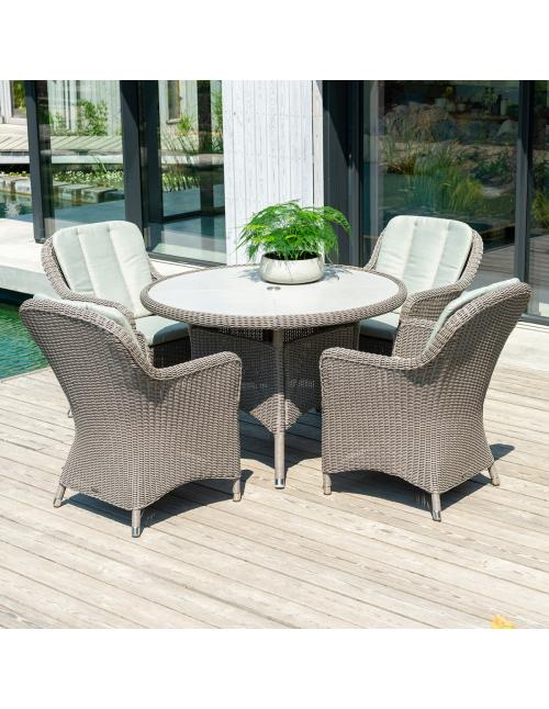 Alexander Rose Hazelmere 1.15m Table Grey