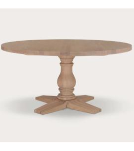 Neptune Balmoral 6 Seater Round Table - Natural Oak