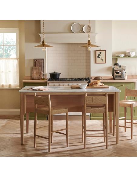 Neptune Borough Oak Freestanding Kitchen Island