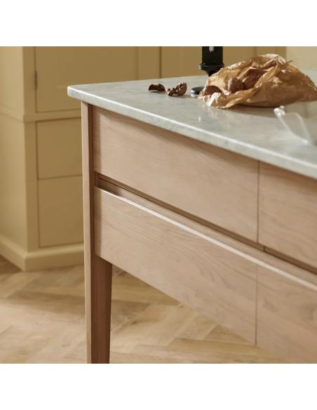 Neptune Borough Oak Freestanding Kitchen Island