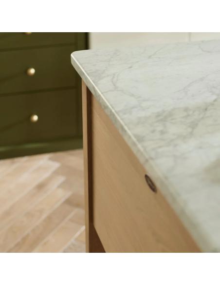 Neptune Borough Oak Freestanding Kitchen Island