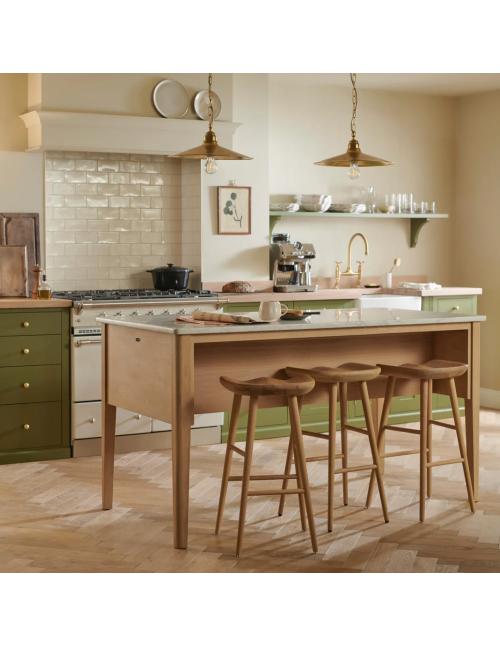 Neptune Borough Oak Freestanding Kitchen Island