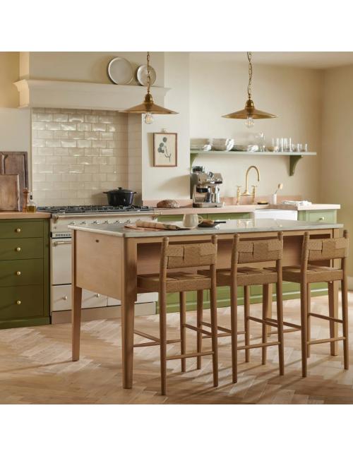 Neptune Borough Oak Freestanding Kitchen Island