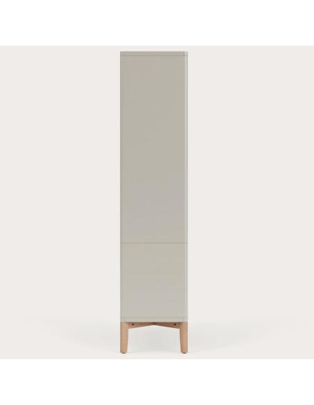 Neptune Farlow Freestanding Double Kitchen Larder - Silver Birch