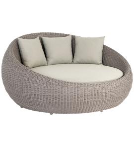 Alexander Rose Hazelmere Round Daybed Grey