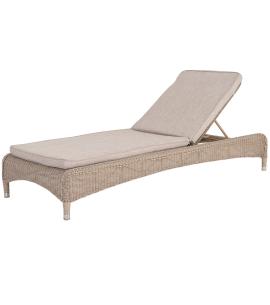 Alexander Rose Hazelmere Adjustable Sunbed Natural