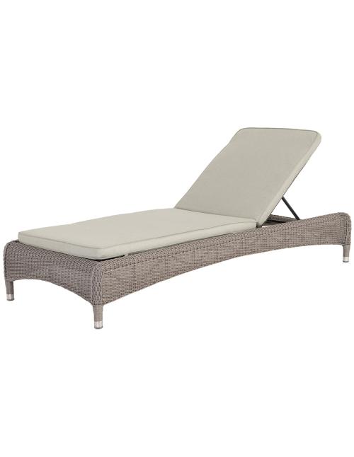 Alexander Rose Hazelmere Adjustable Sunbed Grey