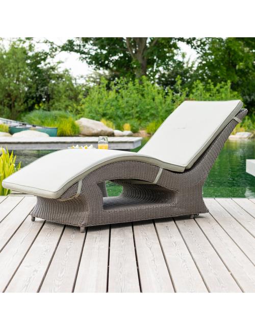 Alexander Rose Hazelmere Raised Sunbed Grey