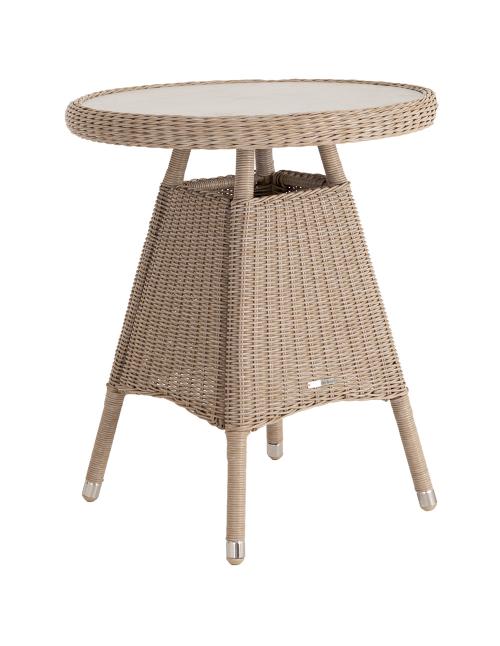 Alexander Rose Hazelmere 2 Seat Dining Set Natural