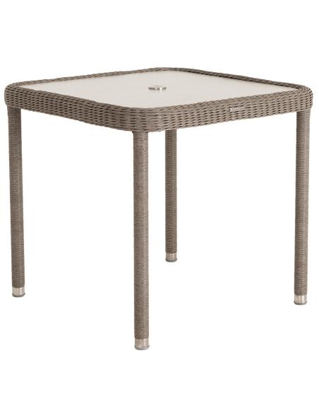 Alexander Rose Hazelmere 4 Seater Dining Set Grey