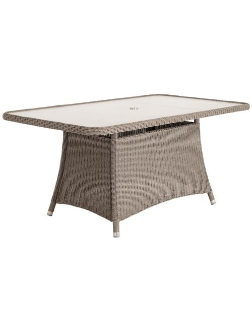 Alexander Rose Hazelmere 6 Seater Dining Set Grey
