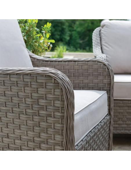Kettler Charlbury Lounge Chair (Pair) with Seat & Back Cushions