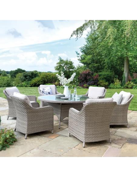Kettler Charlbury Lounge Chair (Pair) with Seat & Back Cushions