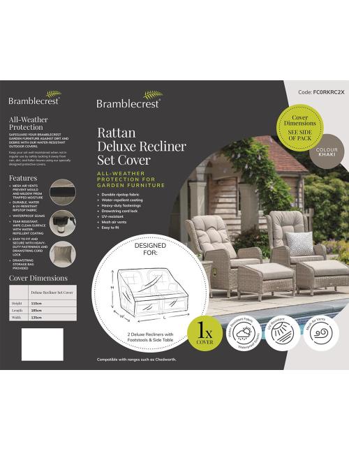 Bramblecrest Deluxe Recliner Set Cover FC0RKRC2X