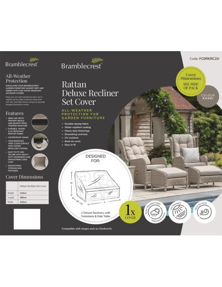 Bramblecrest Deluxe Recliner Set Cover FC0RKRC2X