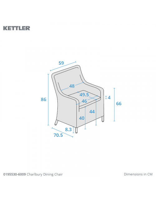 Kettler Charlbury Dining Chair (Set of 4)