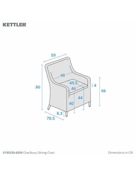 Kettler Charlbury Dining Chair (Set of 4)