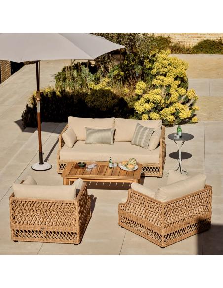 Neptune Longmeadow Sofa, Armchairs & Kew Coffee Table Set