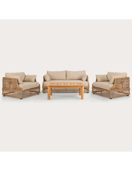 Neptune Longmeadow Sofa, Armchairs & Kew Coffee Table Set