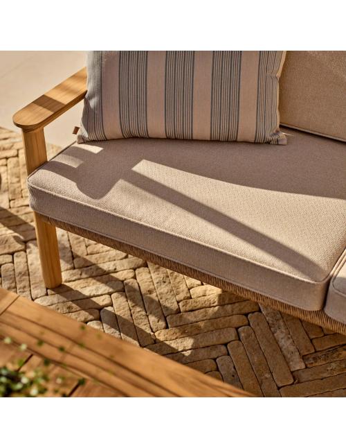 Neptune Kew Teak 2 Seat Sofa