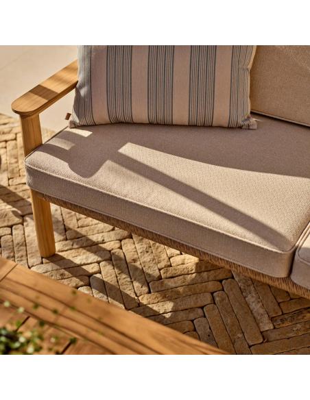Neptune Kew Teak 2 Seat Sofa