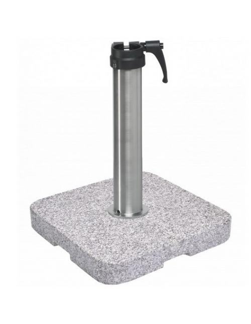 90kg Granite Base with Support Tube & Wheels...