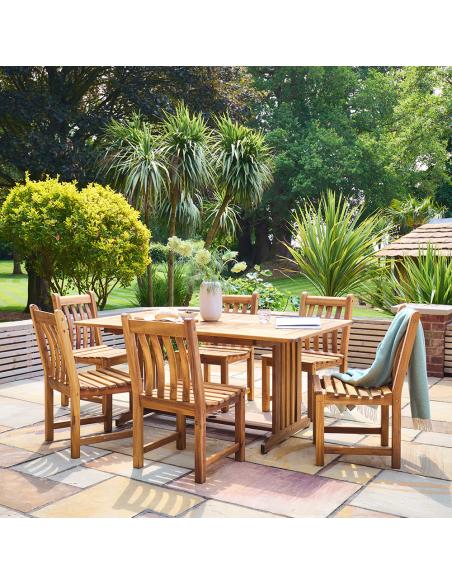 Alexander Rose Redcliffe 1.65m x 1.0m Rectangular Table