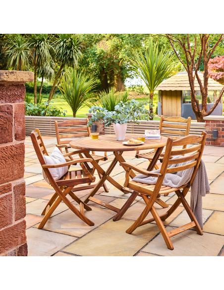 Alexander Rose Redcliffe 1.1m Round Folding Table