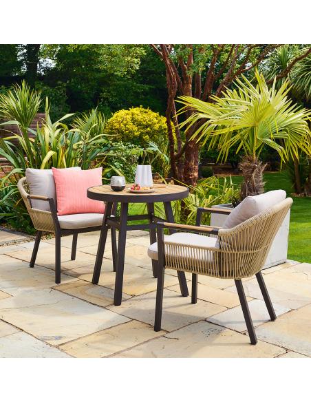 Alexander Rose Bali 2 Seater Dining Set
