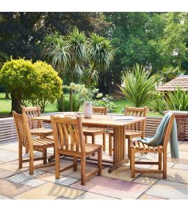 Alexander Rose Redcliffe 6 Seat Dining Set