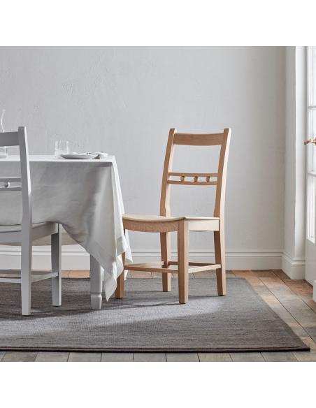 Neptune (Set of 4) Suffolk Seasoned Oak Dining Chair (Showroom Models)