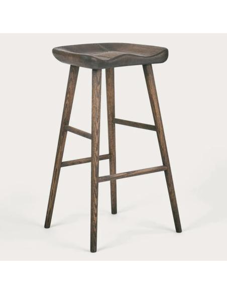 Neptune Ludlow Bar Stool - Darkened Oak