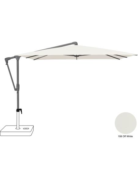 Glatz Sunwing Casa 3.0 x 2.4m Rectangular Cantilever Parasol