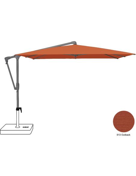 Glatz Sunwing Casa 3.0 x 2.4m Rectangular Cantilever Parasol