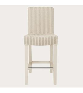 Neptune Montague Lloyd Loom High Back Bar Stool - Driftwood