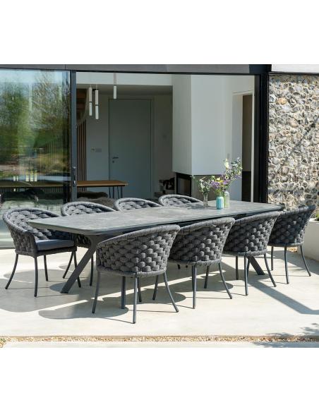 Alexander Rose Cordial Luxe Grey Dining Chair