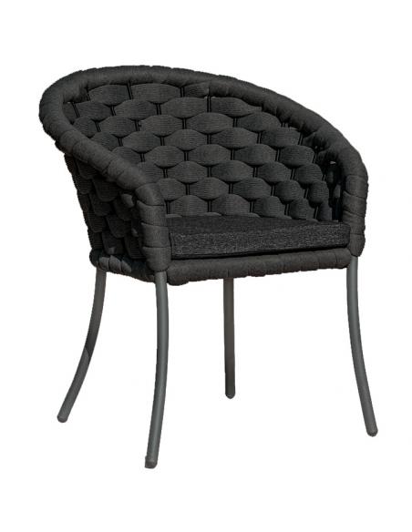 Alexander Rose Cordial Luxe Grey Dining Chair