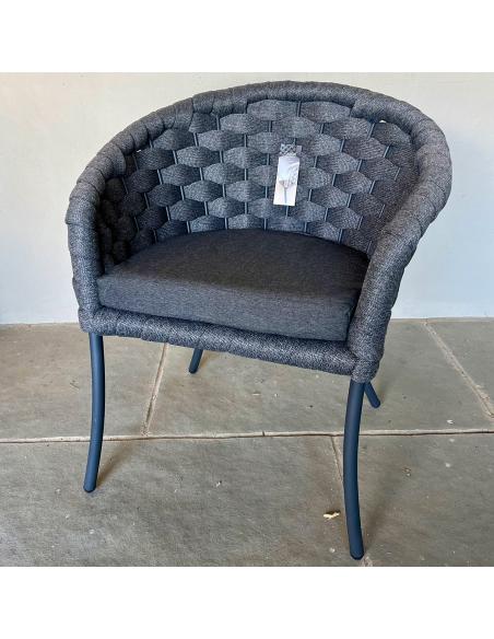Alexander Rose Cordial Luxe Grey Dining Chair