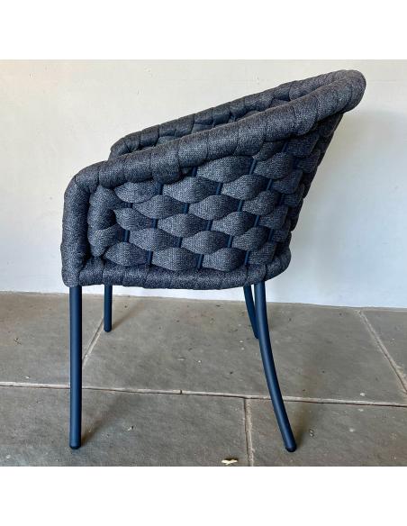 Alexander Rose Cordial Luxe Grey Dining Chair