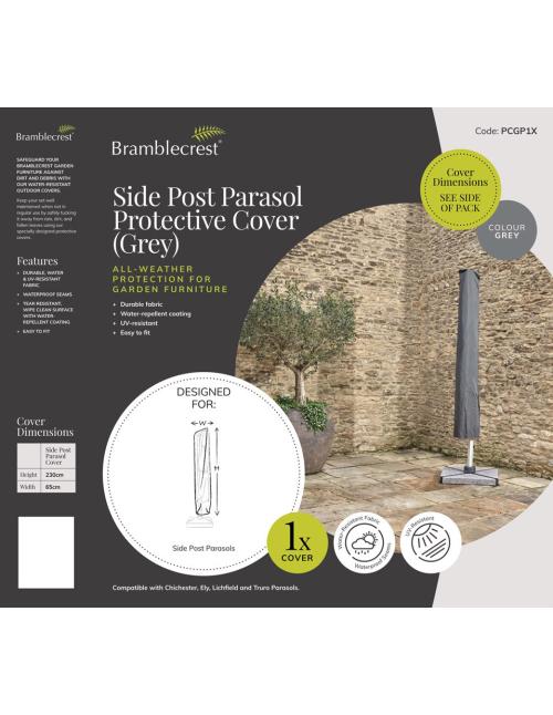 Bramblecrest Parasol Cover Grey -...