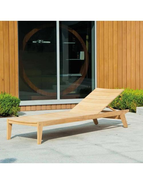 Alexander Rose Tivoli Roble Adjustable Sunbed