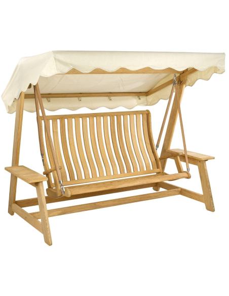 Alexander Rose Roble Bengal Swing Seat with Canopy