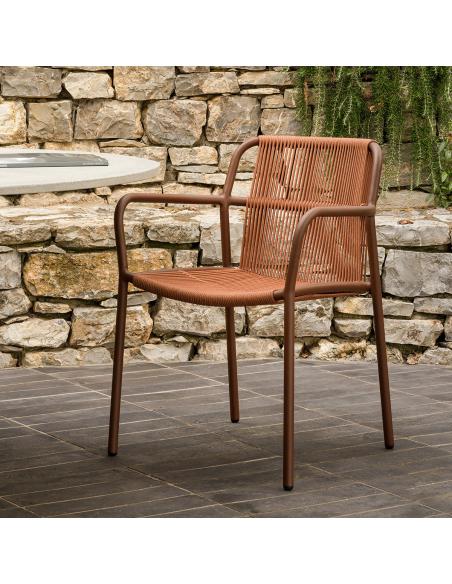 Vincent Sheppard Sweep Dining Chair - Rust