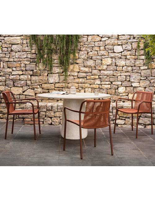 Vincent Sheppard Sweep Dining Chair - Rust