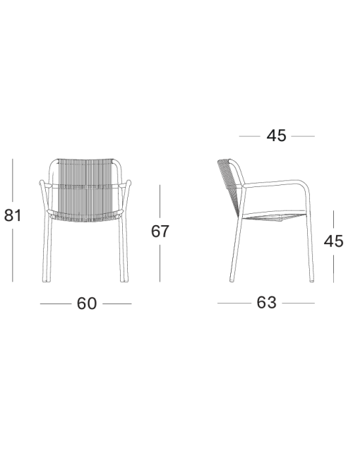 Vincent Sheppard Sweep Dining Chair - Rust