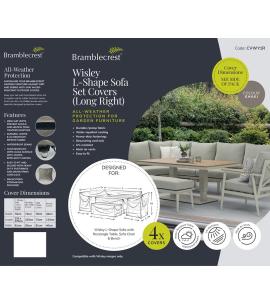 Bramblecrest Wisley L Shape Sofa Set Covers - Long Right...