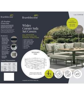 Bramblecrest Wisley Square Sofa Set Covers CVWY2X