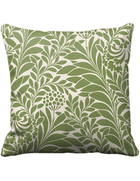 Bramblecrest USCFN1 Green Fern Square Scatter Cushion